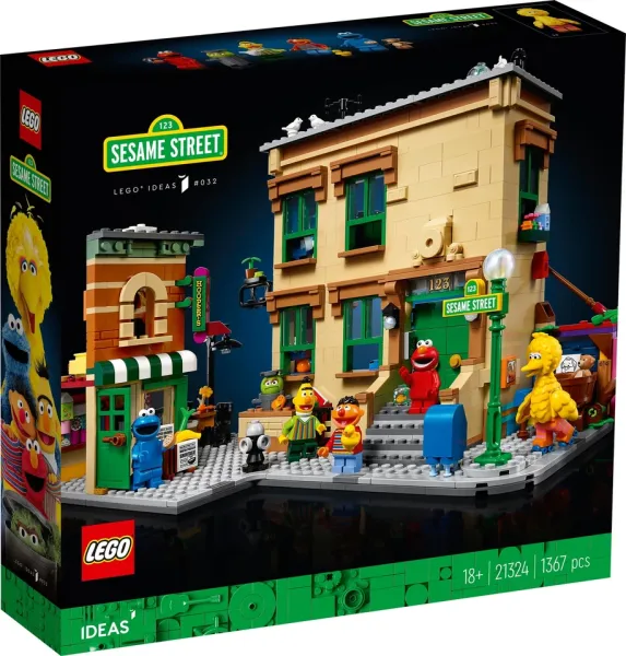 LEGO® Ideas 21324 123 Sesamstraße